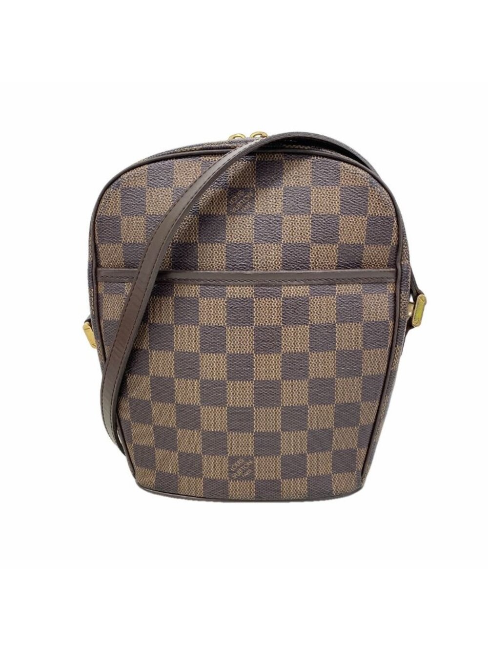 Louis Vuitton Shoulder Bag Damier Ipanema PM Ebene